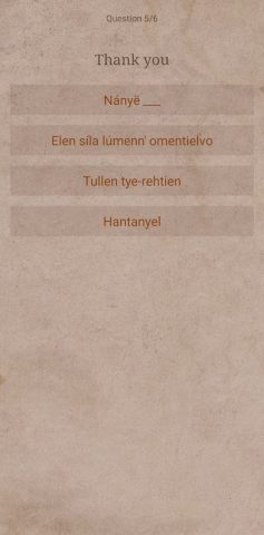 Learn Quenya Elvish Language для Android — скриншот 3