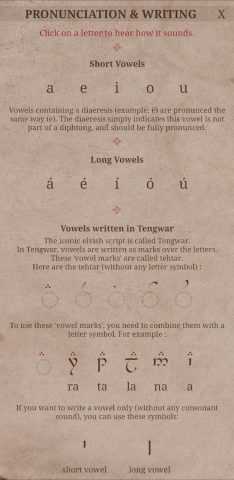 Learn Quenya Elvish Language для Android — скриншот 4