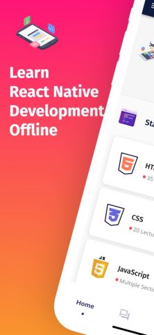 Learn React Native Now Offline для iOS — скриншот 1