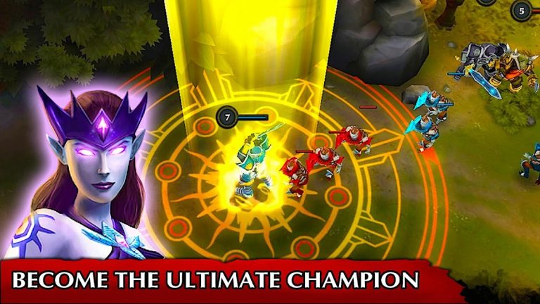Legendary Heroes MOBA Offline — скриншот 1
