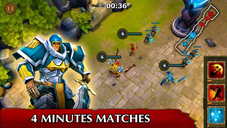 Legendary Heroes MOBA Offline — скриншот 3