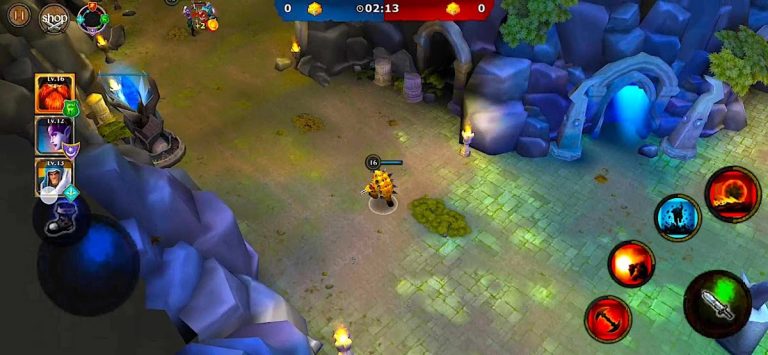 Legendary Heroes MOBA Offline — скриншот 4