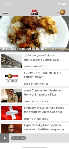 Legends FM для iOS — скриншот 2