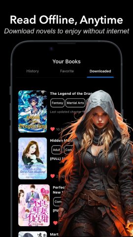 Light Novel — Read Web Novels для Android — скриншот 3