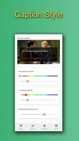 Live Caption — Видео Перевод для Android — скриншот 3