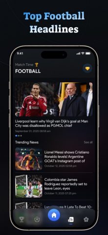 Live Football TV : All Matches для iOS — скриншот 2