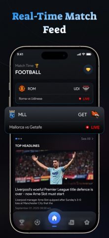 Live Football TV : All Matches для iOS — скриншот 3