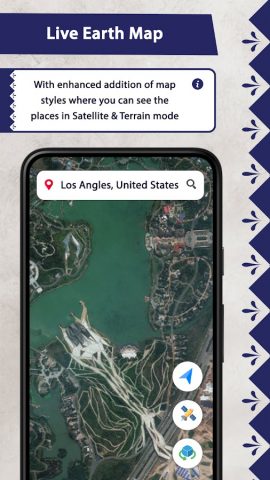 Live Satellite View для Android — скриншот 3