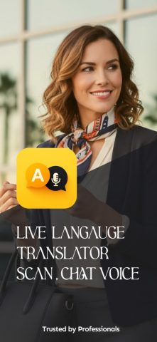 AI Translator: Live voice scan для iOS — скриншот 1