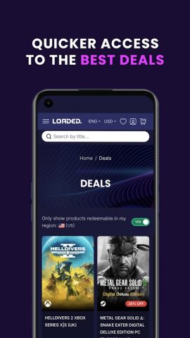 Loaded для Android — скриншот 2