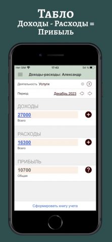 Lubava: Доходы — расходы — скриншот 1