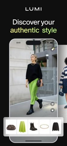 Lumi: styling & shopping для iOS — скриншот 1