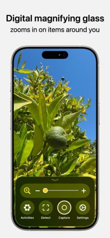 Лупа для iOS — скриншот 1