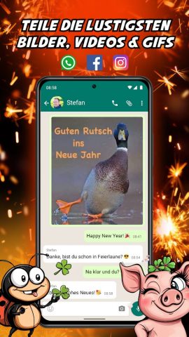 Lustige Witze, Sprüche & Memes для Android — скриншот 1