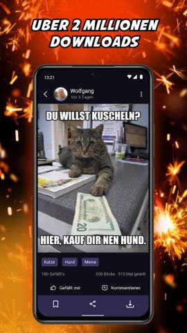 Lustige Witze, Sprüche & Memes для Android — скриншот 5