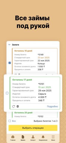 М-Ломбард для iOS — скриншот 2