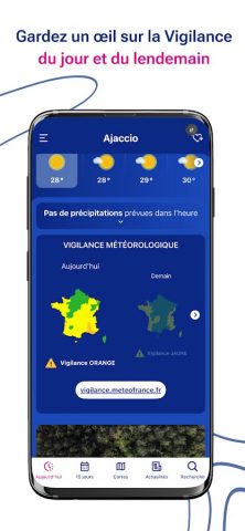 Météo-France для Android — скриншот 3