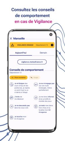 Météo-France для Android — скриншот 4