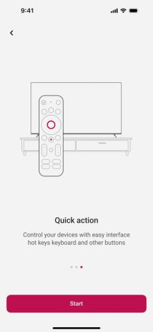 MAGic Remote TV remote control для iOS — скриншот 1