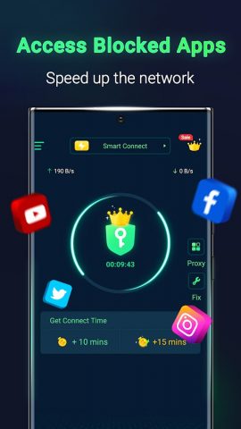 MATE VPN — Security Proxy VPN для Android — скриншот 2