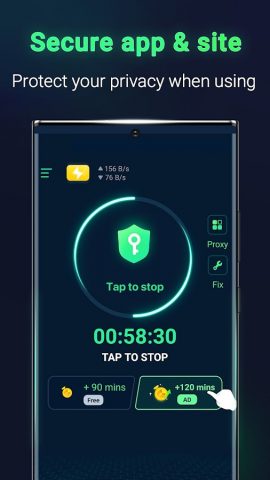 MATE VPN — Security Proxy VPN для Android — скриншот 3