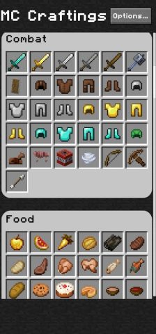 MC Craftings — Craft Recipes для Android — скриншот 3