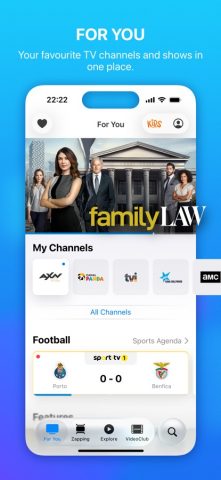 MEO Go для iOS — скриншот 1