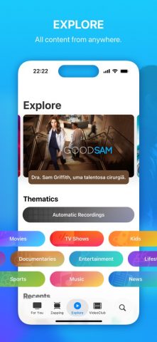 MEO Go для iOS — скриншот 3