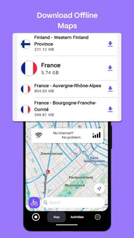 Magic Earth Навигация и Карты для Android — скриншот 1