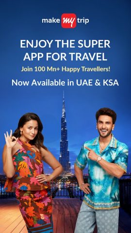 MakeMyTrip: Hotel, Flight, Bus для Android — скриншот 1