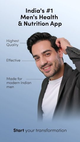 Man Matters: Hair, Beard, Skin для Android — скриншот 1