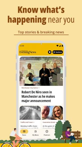 Manchester Evening News для Android — скриншот 1