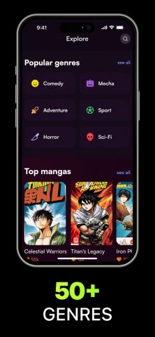 Manga Reader ㅤ для iOS — скриншот 4