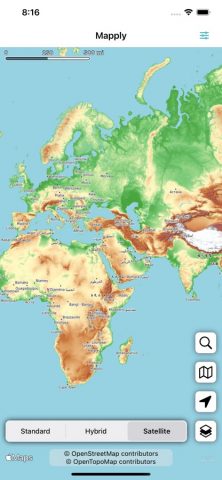 Mapply for Open Street Map для iOS — скриншот 4