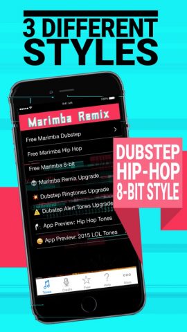 Marimba Remixed Ringtones for iPhone для iOS — скриншот 2
