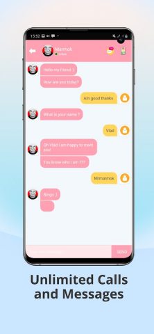 Мармок Видеозвонок и чат для Android — скриншот 2