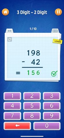 Math Games — Learn + — x ÷ — скриншот 2