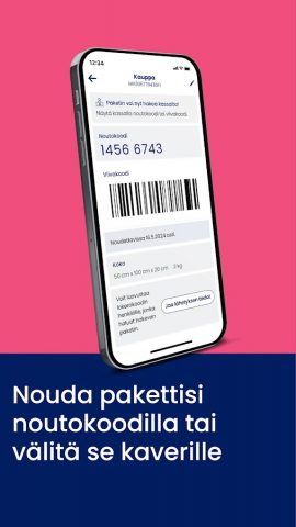 Matkahuolto Paketit для Android — скриншот 1