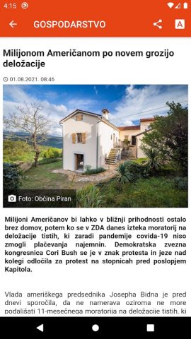 Megafon.SI для Android — скриншот 2