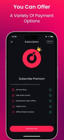 Melo Music для iOS — скриншот 3