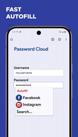 Менеджер паролей для Android — скриншот 4