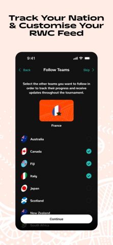 Men’s Rugby World Cup 2027 для iOS — скриншот 3