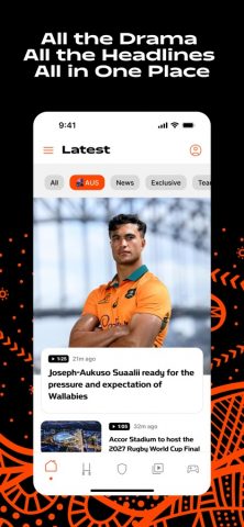 Men’s Rugby World Cup 2027 для iOS — скриншот 4