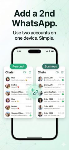 Messengers: 2nd Web Chat App для iOS — скриншот 1