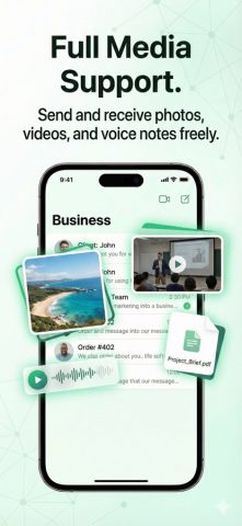 Messengers: 2nd Web Chat App для iOS — скриншот 3