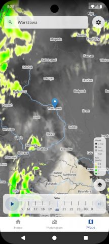 Meteo ICM — weather forecast для Android — скриншот 3