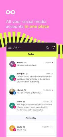 Metricool for Social Media для Android — скриншот 2