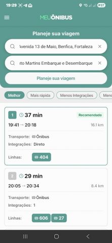 Meu Ônibus Fortaleza для Android — скриншот 4