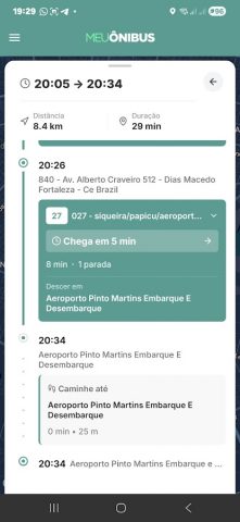 Meu Ônibus Fortaleza для Android — скриншот 5