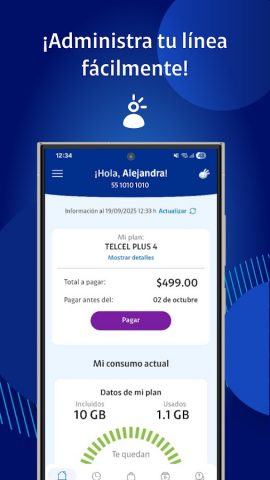 Mi Telcel для Android — скриншот 1